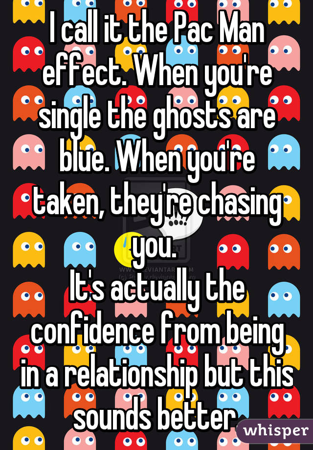pac man single in a relationship